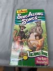Disney's SING ALONG SONGS: THE BARE NECESSITIES VHS Jungle Book ~?Tested