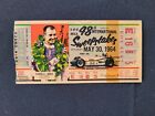 1964 USAC Indianapolis 500 Parnelli Jones Ticket Stub, A.J. Foyt Indy Win #2