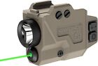 SOLOFISH 650 Lumen Flashlight & Green Laser Sight Pistol Magnetic Rechargeable