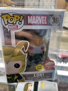 Funko Pop! Marvel Loki (Frost Giant) #36 GITD Fugitive Toys Exclusive Glow