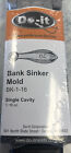 1167 New Do It Bank Sinker Mold - 1 Cavity of 16 oz size