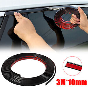 Black-3m Car Molding Trim Strip Decoration For Car Body Door Side Protector Trim