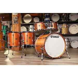 Yamaha Recording Custom 5pc Drum Set Real Wood