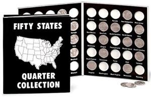Commemorative State Quarters Black White Album