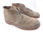 Clarks Bushacre 2 Taupe Suede Lace Up Desert Chukka Ankle Comfort Boots Men 12