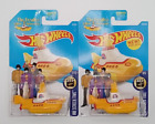 Hot Wheels The Beatles Yellow Submarine Lot of 2 - HW Screen Time (2015 & 2016)