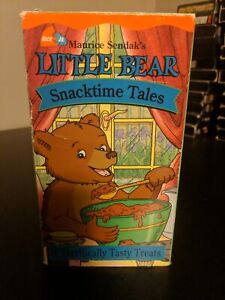 Little Bear Snacktime Tales VHS 2002 Maurice Sendak Nick Jr.  *BUY 2 GET 1 FREE*