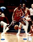 Moses Malone Signed Photo 8x10 Autographed Rockets TriStar #0219931