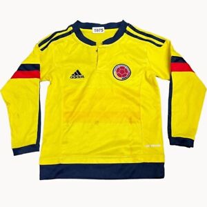 Toddler Kids Adidas Colombian Football Federation Soccer Football Jersey 5975