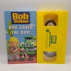 Bob the Builder - Bob Saves the Day (VHS, 2003) Yellow VHS Tape SlipCover
