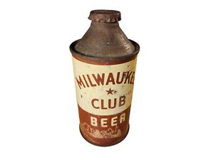 IRTP 1939 Milwaukee Club Beer  Cone Top Can