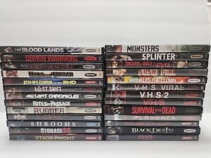 Lot Of 26 Magnet Horror Dvd Lot VHS Rubber Abcs Of Death Last Shift