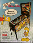 SIMPSONS PINBALL PARTY - Stern Pinball Advertising Flyer 2003 - Box Ship - Doh!