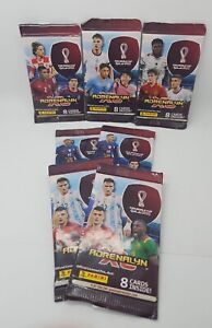 7 Packs - Panini FIFA World Cup 2022 Adrenalyn XL Trading Cards