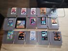 Nintendo NES Cart Only Lot Of 18 Games UNTESTED SOLD AS IS