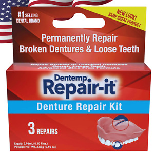 Repair Kit - Repair-It Advanced Formula Denture Repair Kit - Denture Repair Kit
