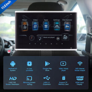 11.6in Android 9.0 Headrest Monitor Video Player for Car TV Touch Screen WiFi US