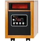 Dr Infrared Heater DR-968 Portable Space Heater, 1500-Watt, Cherry