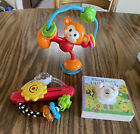 Baby Toy Lot Sensory Developmental Rattle/Busy Toy, Suction Cup, Board Book