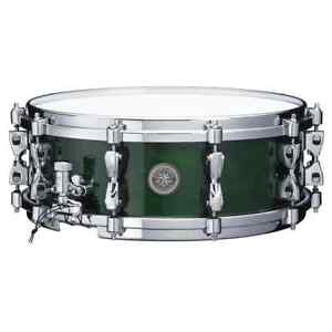 Tama Starphonic Maple Limited Edition Snare Drum 14x5 Emerald Figured Maple