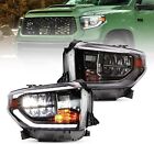 VLAND Chrome Reflector Led Headlights For Toyota Tundra 2014-2021 w/Sequential (For: 2019 Tundra)