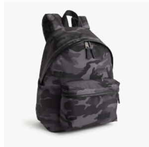 Eastpak Unisex Padded Backpack Constructed Camouflage Black & Gray NWT