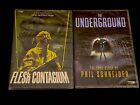 2 NEW Massacre Video DVD Lot! Flesh Contagium, The Underground *RARE OOP*