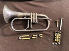 RARE VINTAGE FRENCH Bb FLUGELHORN by CHANTENAY !!! GREAT PLAYER!