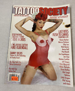 TATTOO SOCIETY Magazine #17 July 2009 NY Convention TORI LANE, Steve Morris