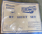 Vintage Historic Linens RV Sheet Set BUNK 34 x 75