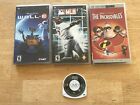 Psp Game Lot 3 Games/1 Movie/ UNTESTED