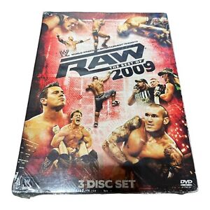 WWE: Raw - The Best of 2009 (DVD, 2010 3-Disc Set) NEW Sealed