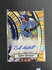 New Listing2023 BOWMAN DRAFT STAINED GLASS AUTOGRAPH BLAKE MITCHELL RC AUTO #/75 Royals