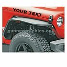fits JEEP HOOD DECALS CUSTOM MADE FITS WRANGLER / RENEGADE / GLADIATOR 1 pair