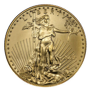 2021 $50 Type 1 American Gold Eagle 1 oz Brilliant Uncirculated