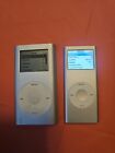 Apple iPod Mini 2nd Generation 4GB A1051 Silver + Apple iPod Nano 2nd Generation
