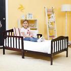 Toddler Bed Frame with Safety Rails Bedframe for Kid Children Adult Bedroom Dorm