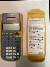 Texas Instruments TI-30XS Multiview Scientific Calculator Yellow W/instructions