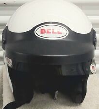 80s?Bell Mag 4 Kevlar Pro 2000 open face motorcycle helmet with carrying bag.
