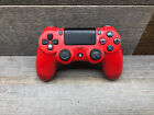 Sony CUH-ZCT2U Wireless DualShock Controller for PS4- Magma Red- for parts- 5A