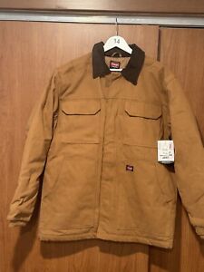 Wrangler NEW Men's Relaxed Fit Blanket-Lined  Canvas Chore Jacket Size M