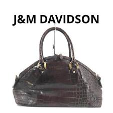 J&M DAVIDSON #1 J%26M DAVIDSON Brown Ingrid Embossed