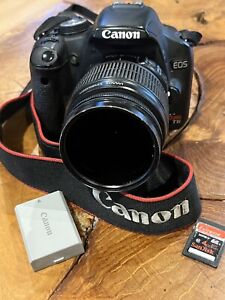 Canon EOS DSLR Digital Rebel T1i Camera Tested Fast Shipping.