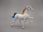 New ListingCustom Breyer Stablemate G1 Saddlebred Rainbow Unicorn by Sjoblom