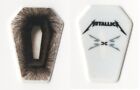 METALLICA-COFFIN-SHAPED Death Magnetic WORLD TOUR GUITAR PICK!