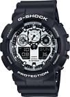 Casio G-Shock Black & White GA100BW-1A Analog-Digital X Large Men's Watch