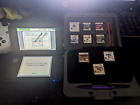 Nintendo 3DS XL Blue & Black Handheld System w/ Case, 3 Pens, & 9 Games WORKS
