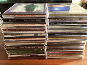 Bulk Lot of 32 Mixed CDs & 8 empty cases $13