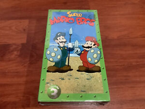 Super Mario Bros Super Show Volume 3 (VHS, 1990) RARE!  Sealed FRENCH!