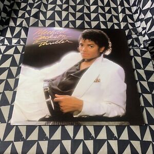 Vintage Michael Jackson Thriller 1982 LP Record Vinyl QE-38112 Epic Records